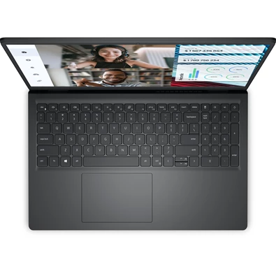 Dell Vostro 3520 laptop (15,6"FHD/Intel Core i3-1215U/Int.VGA/8GB RAM/512GB/Linux) - fekete