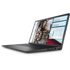 Dell Vostro 3520 laptop (15,6"FHD/Intel Core i7-1255U/Int.VGA/8GB RAM/512GB/Win11 Pro) - fekete