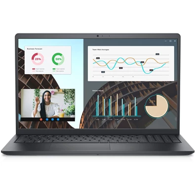 Dell Vostro 3530 laptop (15,6"FHD/Intel Core i5-1335U/Int.VGA/16GB RAM/512GB/Linux) - fekete