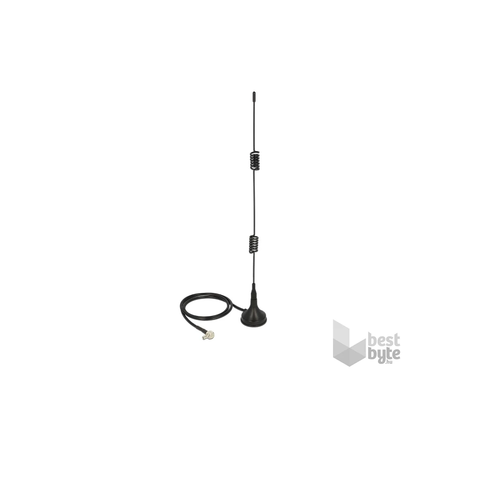 Delock 12480 TS-9 csatlakozású 2-3 dBi mágnes talpas LTE antenna