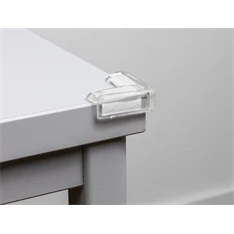 Delock 18408 40x40x13mm átlátszó öntapadós sarokvédő