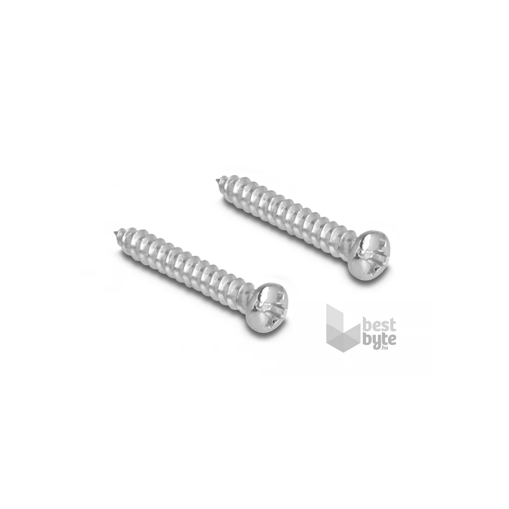 Delock 20796 740x75mm állítható magasságú ezüst asztali kábelcsatorna