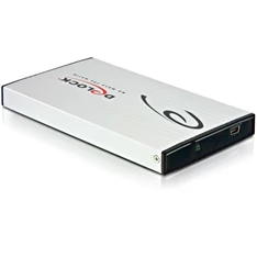 Delock 42467 2,5” külső SATA HDD ház USB 2.0-val
