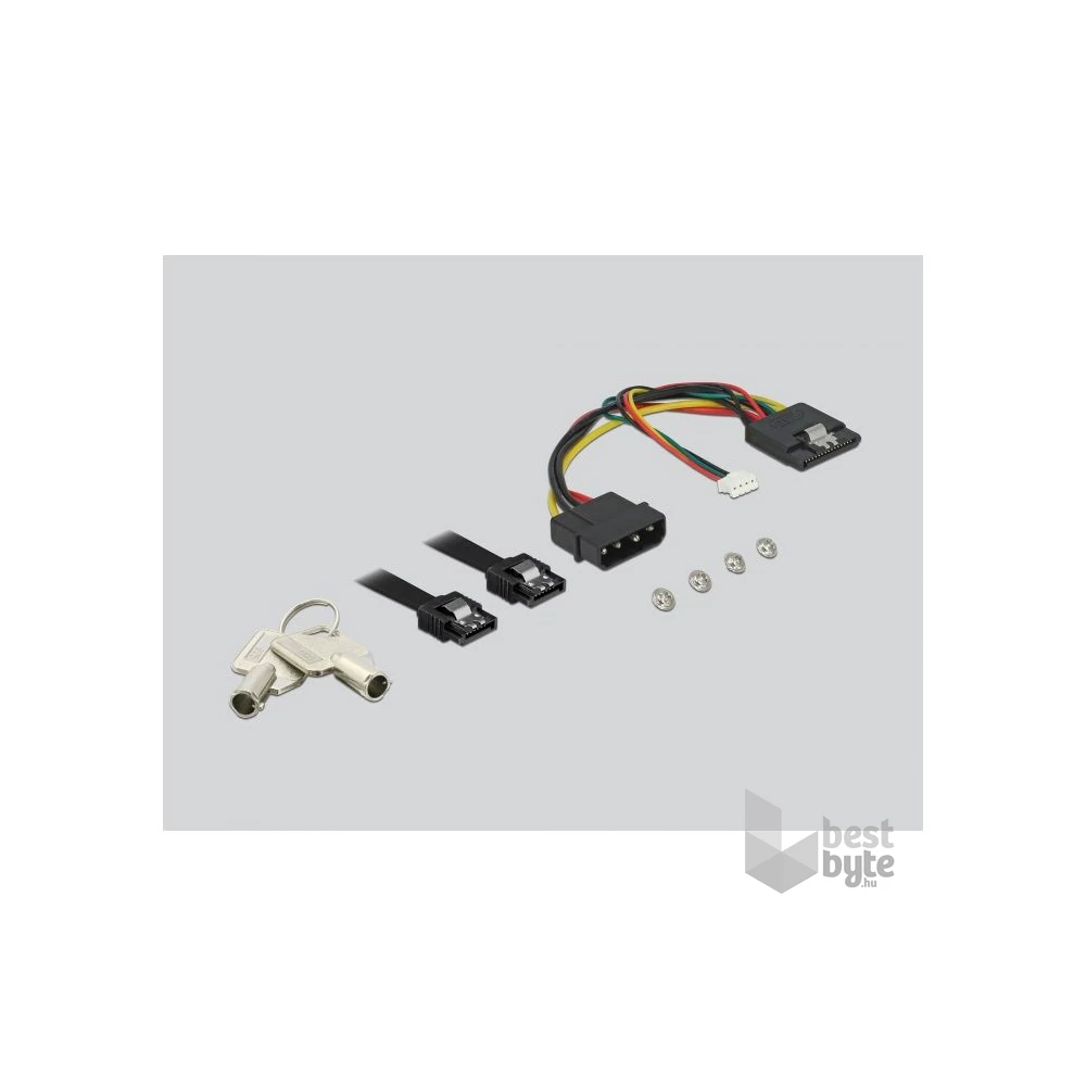 Delock 47191 5.25 Mobil Rack 3.5 SATA HDD-hez