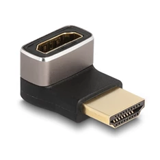 Delock 60085 8K 60 Hz szürke fém HDMI adapter