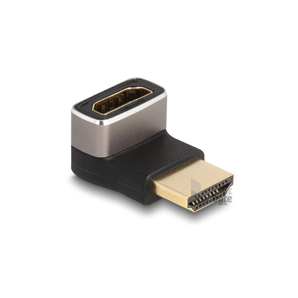Delock 60085 8K 60 Hz szürke fém HDMI adapter