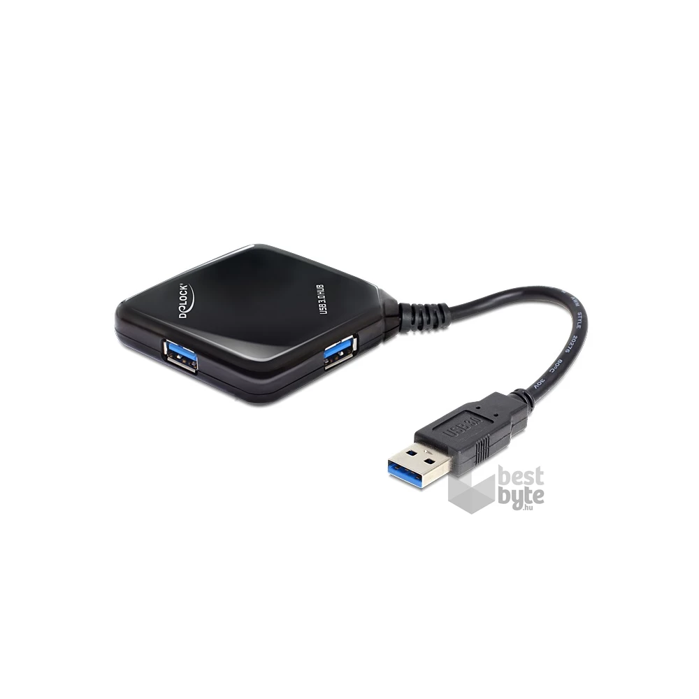 Delock 62485 USB 3.0-ás 4 portos külső hub