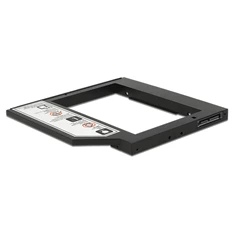 Delock 62669 Slim SATA 5.25" HDD/SSD beépítő-keret 9,5 mm