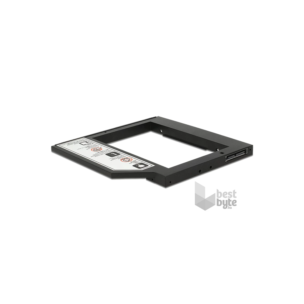 Delock 62669 Slim SATA 5.25" HDD/SSD beépítő-keret 9,5 mm