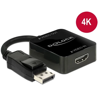 Delock 62712 High Speed HDMI-A anya > Displayport 1.2 apa adapter