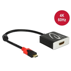 Delock 62730 USB Type-C apa > HDMI anya (DP Alt Mode) 4K 60 Hz adapter