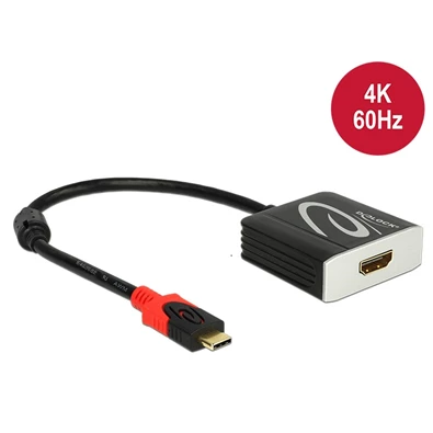 Delock 62730 USB Type-C apa > HDMI anya (DP Alt Mode) 4K 60 Hz adapter
