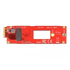 Delock 63797 EDSFF E1.S - M.2 M-key nyíláshoz NVMe átalakító