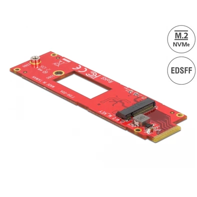 Delock 63797 EDSFF E1.S - M.2 M-key nyíláshoz NVMe átalakító