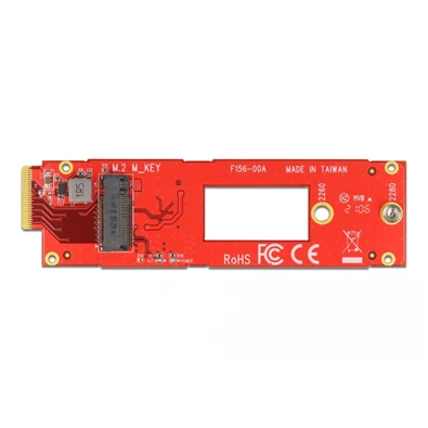 Delock 63797 EDSFF E1.S - M.2 M-key nyíláshoz NVMe átalakító