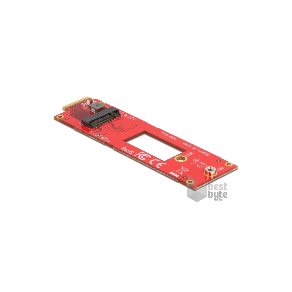 Delock 63797 EDSFF E1.S - M.2 M-key nyíláshoz NVMe átalakító