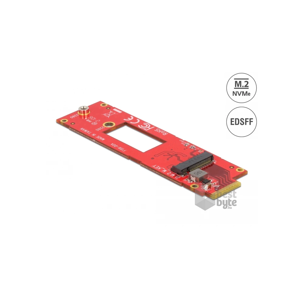 Delock 63797 EDSFF E1.S - M.2 M-key nyíláshoz NVMe átalakító