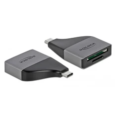 Delock 64117 SD/MMC/Micro SD memóriakártyákhoz USB Type-C kártyaolvasó