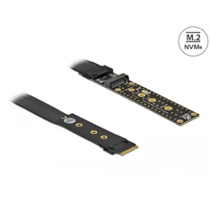 Delock 64136 M.2 M-key NVMe 20cm hosszú Riser kártya