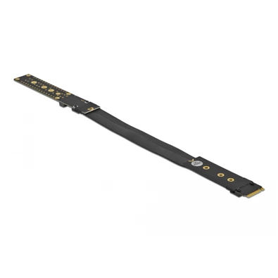 Delock 64136 M.2 M-key NVMe 20cm hosszú Riser kártya