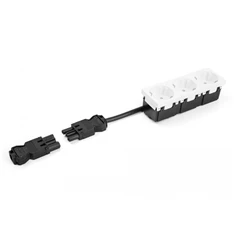 Delock 64147 3 pontos GST18/3 rögzíthető/szerelhető csatlakozó készlet