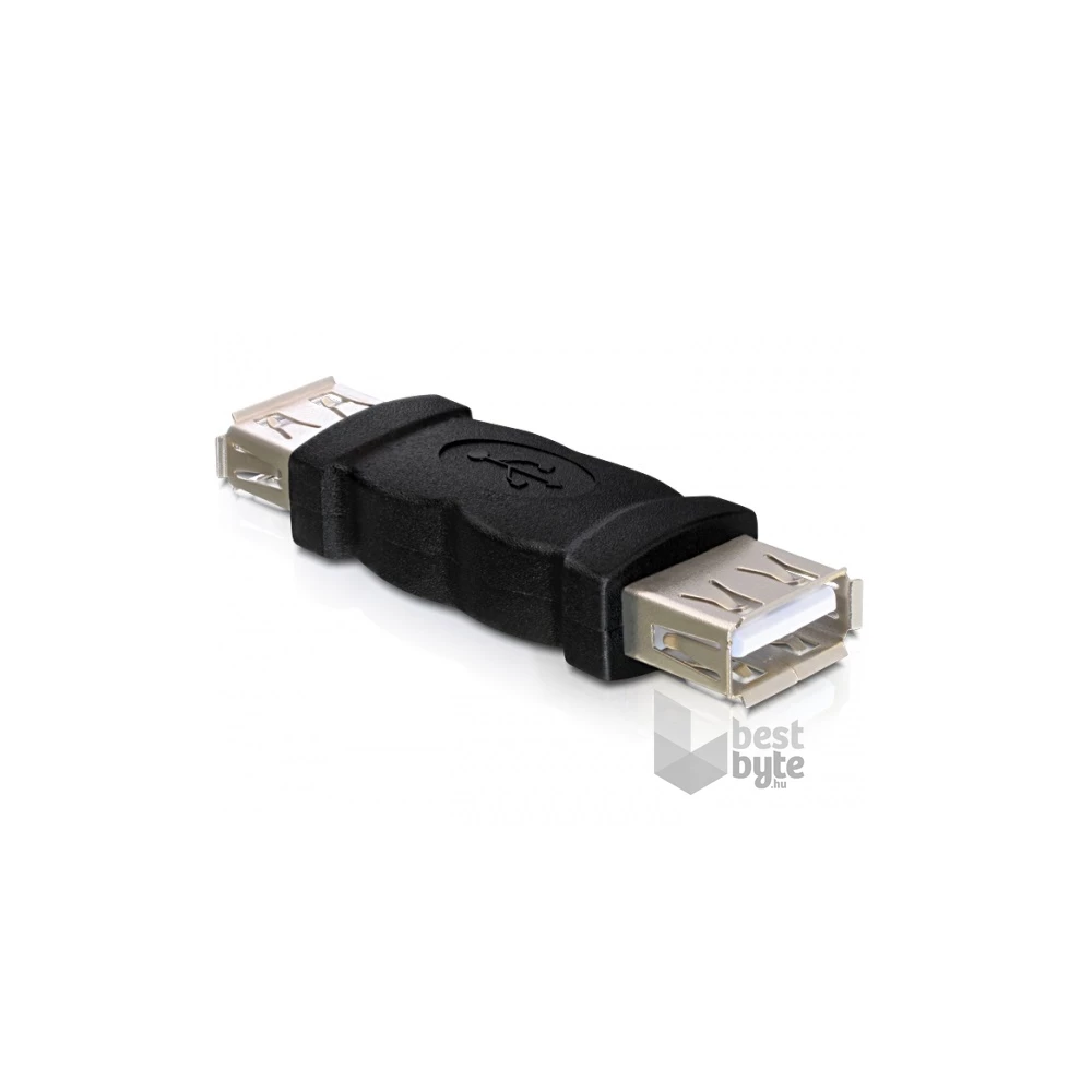 Delock 65012 USB-A anya - USB-A anya adapter