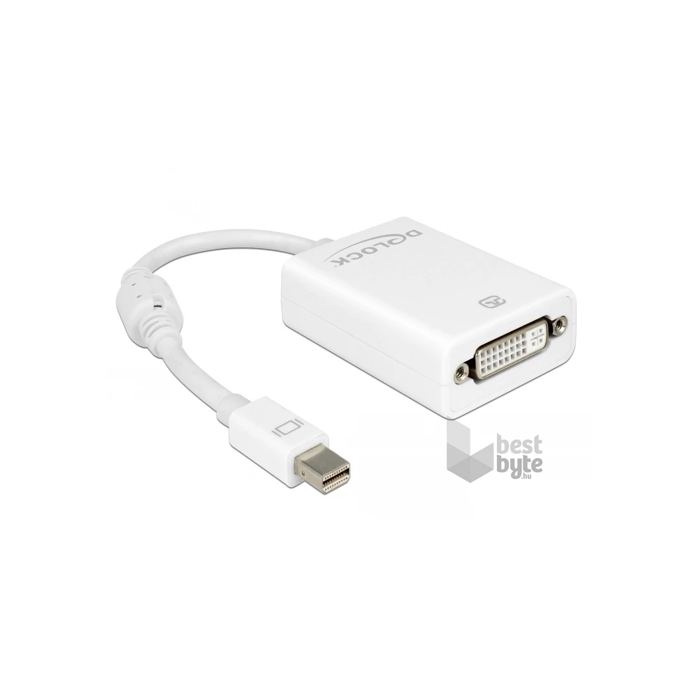 Delock 65129 mini Displayport apa > DVI 24+5 pin anya adapter