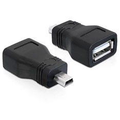 Delock 65277 USB 2.0-A anya - mini USB apa adapter