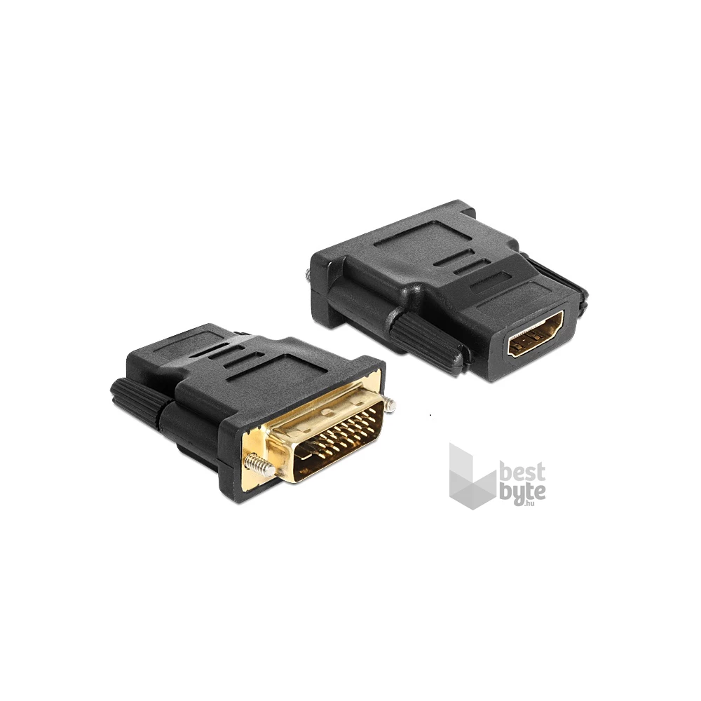 Delock 65466 DVI 24+1 pin apa > HDMI anya adapter