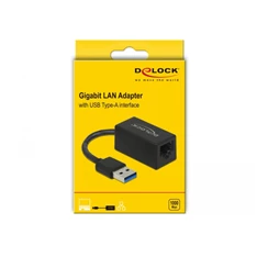 Delock 65903 SuperSpeed USB-A 3.1 Gen 1 apa > Gigabit LAN 10/100/1000Mbps anya adapter