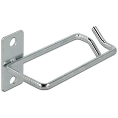 Delock 66517 80 x 40 mm oldalirányban eltolt fém rögzítő lemez kábeltartó