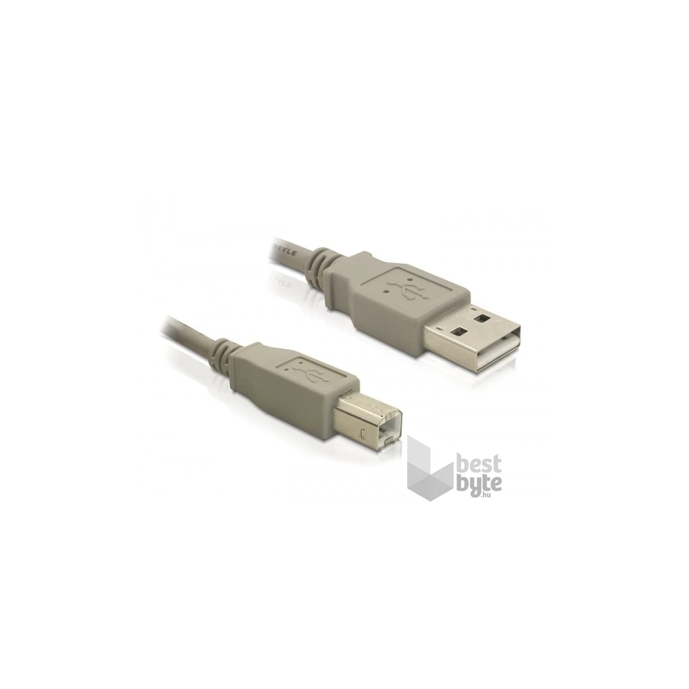 Delock 82215 1,8 méter USB 2.0 A-B apa/apa nyomtató kábel