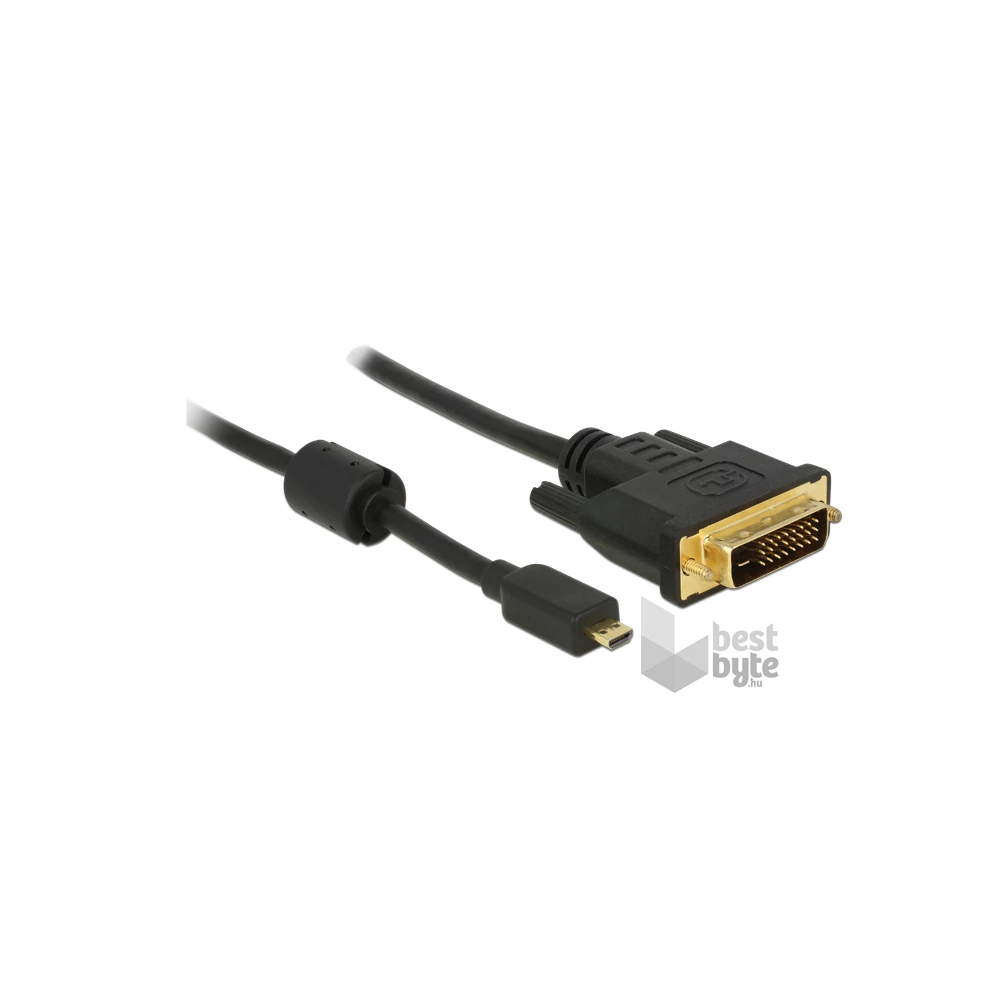 Delock 83586 2m HDMI Micro D/DVI 24+1 kábel