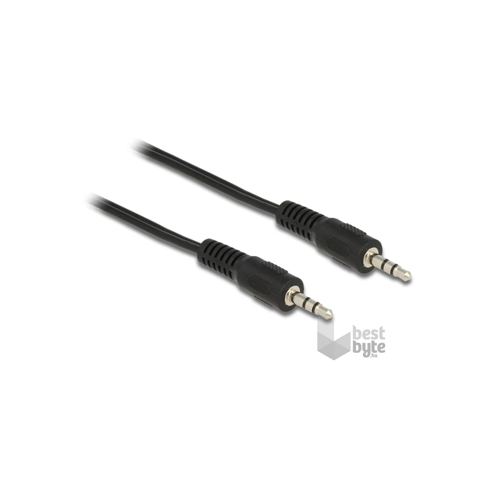 Delock 84001 DC jack 3.5 mm apa / apa 2.5 m audio kábel