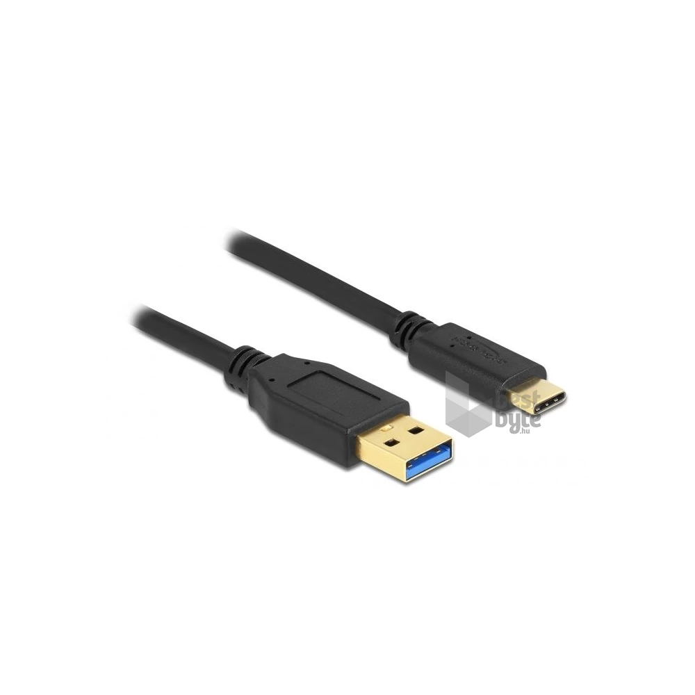 Delock 84006 SuperSpeed 3m USB A 3.2 Gen 1/USB Type-C kábel