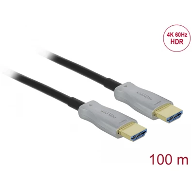 Delock 84137 100m HDMI 4K 60Hz aktív optikai kábel