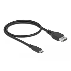 Delock 86037 50cm USB-C - DisplayPort 8K 60Hz kétirányú kábel