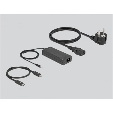 Delock 87777 Thunderbolt3 8K - Dual DisplayPort/USB3.2/LAN/SD/Jack/PD 3.0 dokkoló állomás