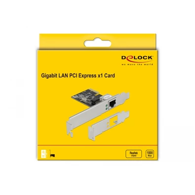 Delock 89189 Gigabit Ethernet PCI Express x1 hálózati kártya - BestByte