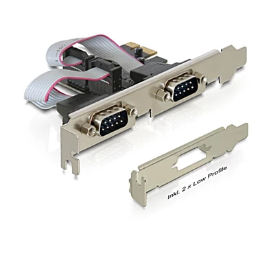 Delock 89220 PCI Express kártya> 2 x soros