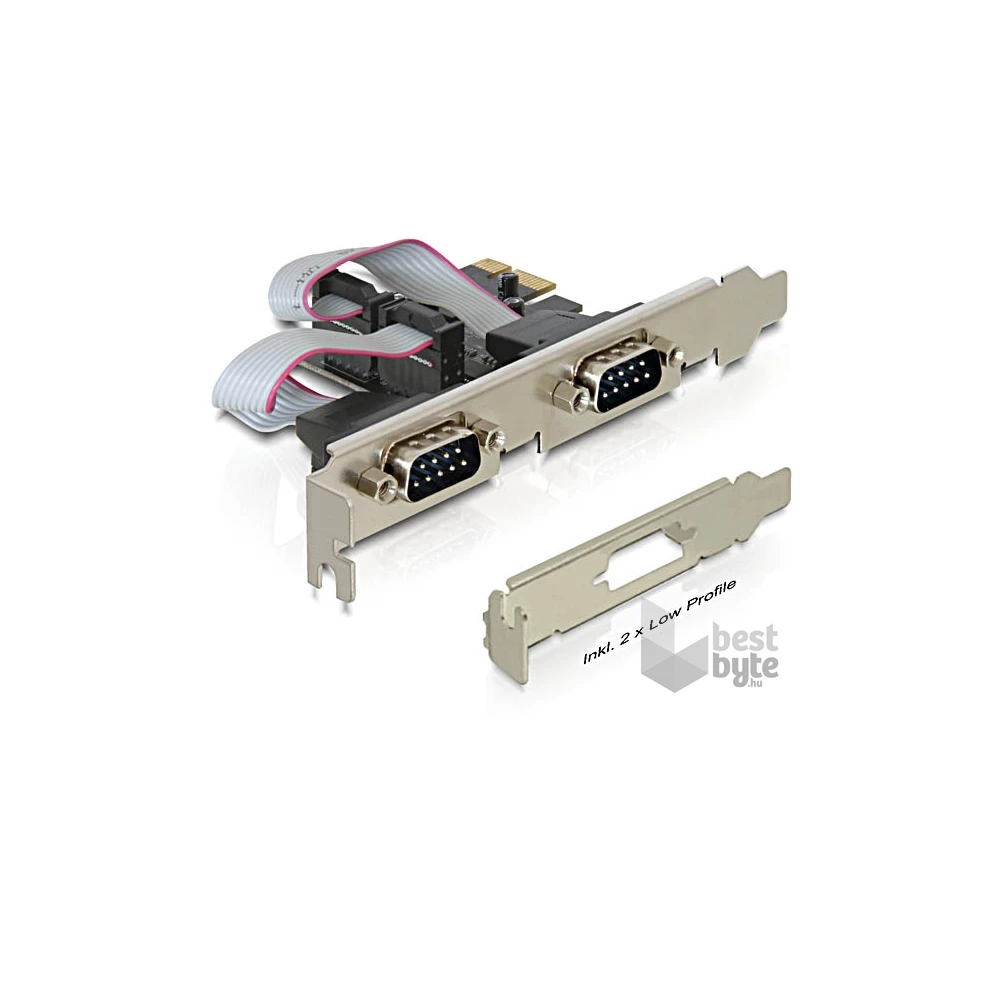 Delock 89220 PCI Express kártya> 2 x soros