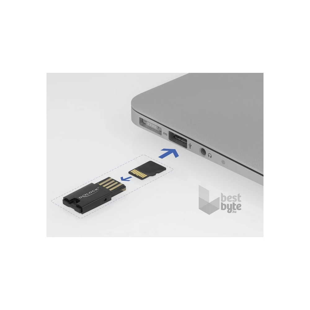 Delock 91603 Micro SD memóriakártyákhoz USB 2.0 kártyaolvasó