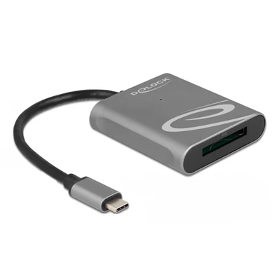 Delock 91741 XQD 2.0 memóriakártyákhoz USB Type-C kártyaolvasó