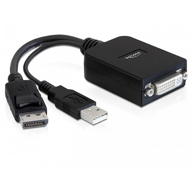 Delock 61855 Adapter Displayport apa> DVI-I 24+5 anya active