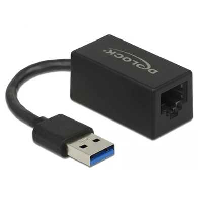 Delock 66039 Adapter SuperSpeed USB (USB 3.2 Gen 1) USB A-típusú > Gigabit LAN 10/100/1000
