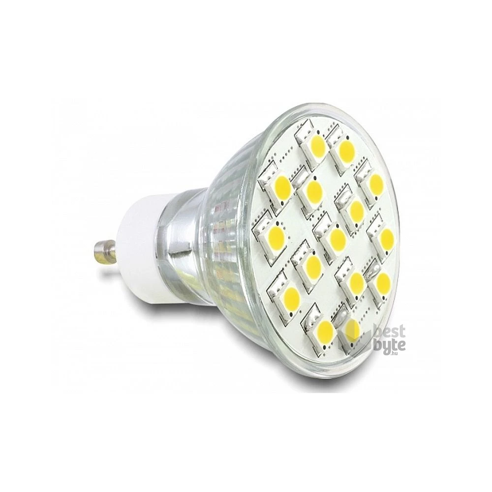 Delock 46188 GU10 LED világítás 15x SMD 3.5W, meleg fehér