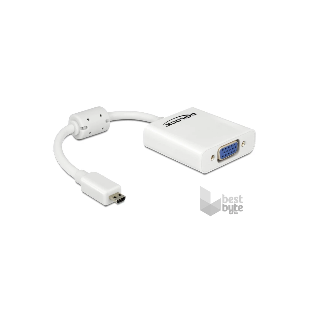 Delock 65347 HDMI-micro D apa > VGA anya adapter
