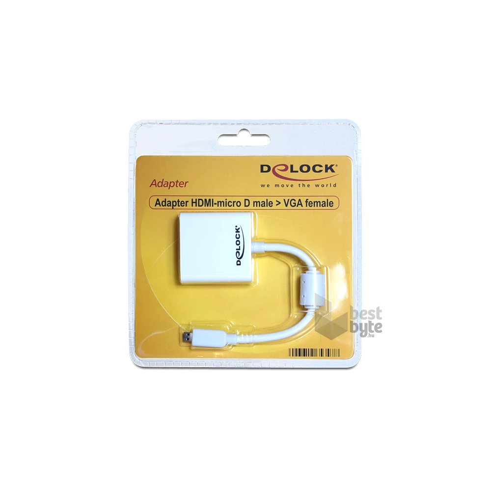 Delock 65347 HDMI-micro D apa > VGA anya adapter