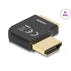 Delock 60015 HDMI adapter apa - anya 90 fok jobbra hajlítva 8K 60 Hz fém
