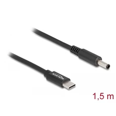 Delock 87974 Laptop töltőkábel USB Type-C  apa - Dell 4,5 x 3,0 mm apa